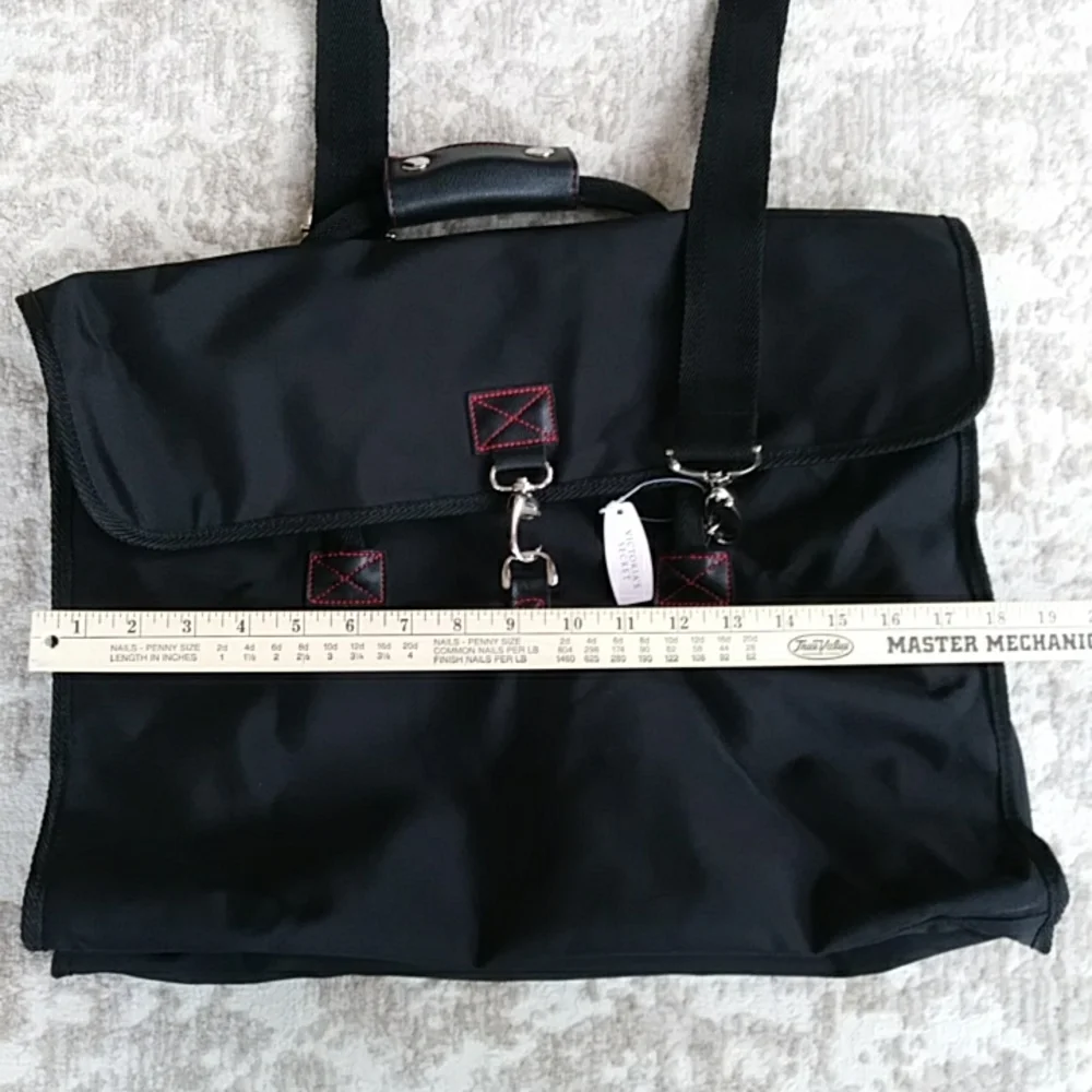 Victoria's Secret Expandable Weekender Overnight Getaway Bag FLAW - Picture 13 of 16